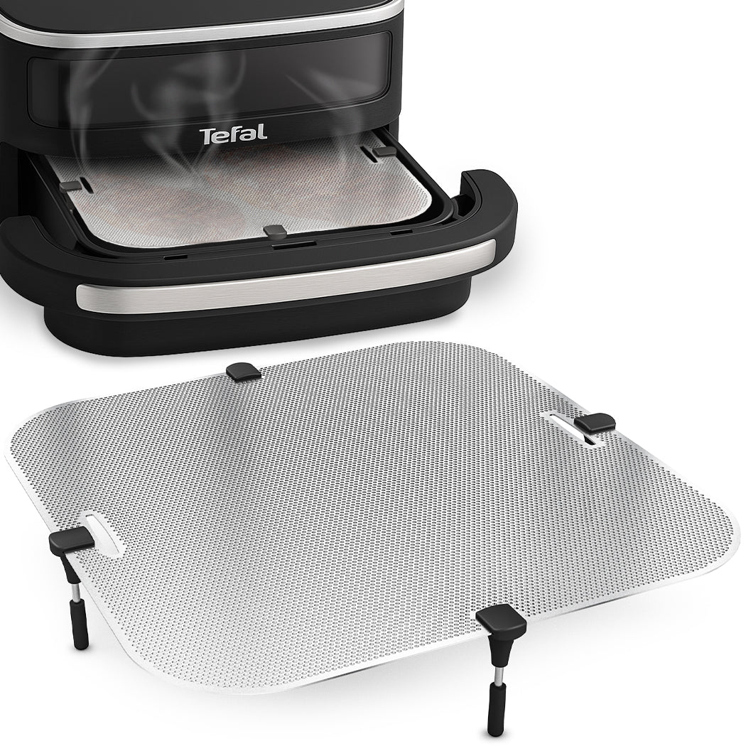 ZauberFry Spritzschutz, Effektiver Fettspritzschutz kompatibel mit Tefal Easy Fry XL Surface Heißluftfritteuse, Zubehör, Schutz für Heizspirale und Ventilator