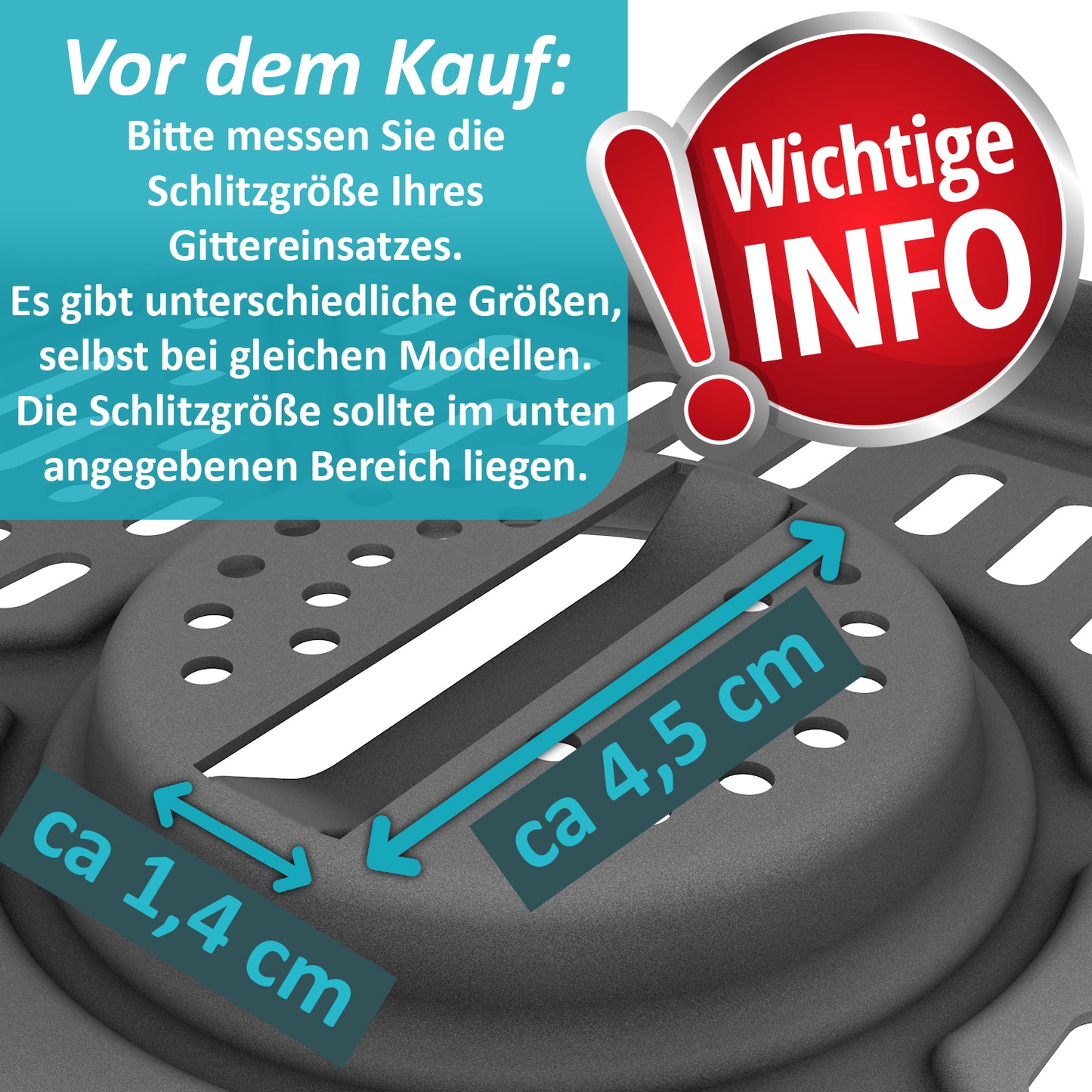 2 x ZauberFry Gitterstöpsel kompatibel mit Ninja AF300EU, AF400EU, AF451EU, AF500DE und SL400EU Heißluftfritteuse, kein Durchfallen der Lebensmittel mehr, Zubehör, lebensmittelecht, BPA-frei, temperaturbeständig