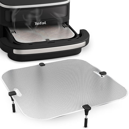 ZauberFry Spritzschutz, Effektiver Fettspritzschutz kompatibel mit Tefal Easy Fry XL Surface Heißluftfritteuse, Zubehör, Schutz für Heizspirale und Ventilator