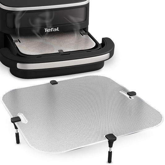 ZauberFry Spritzschutz, Effektiver Fettspritzschutz kompatibel mit Tefal Easy Fry XL Surface Heißluftfritteuse, Zubehör, Schutz für Heizspirale und Ventilator
